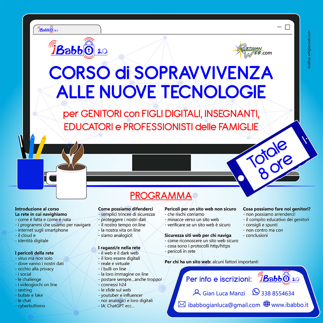 corso sopravvivenza alle nuove tecnologie - ibabbo