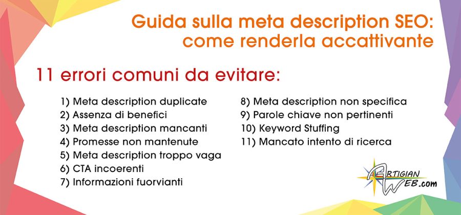 errori da evitare meta description artigianweb volterra errori da evitare meta description artigianweb volterra